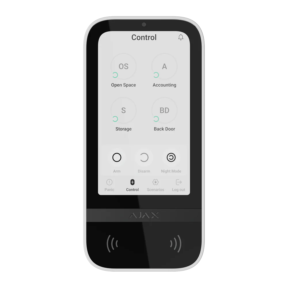 AJAX KeyPad TouchScreen