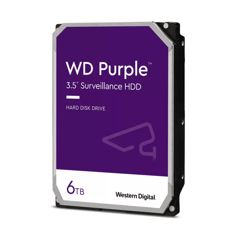 WD Purple 6TB Surveillance Hard Drive